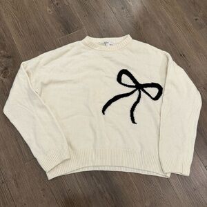 Subdued Bow Sweater